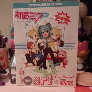 Hatsune Miku Live Concert Poster Set